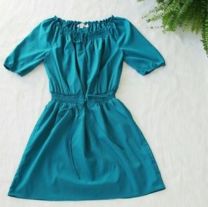 NWOT Teal LOFT Dress